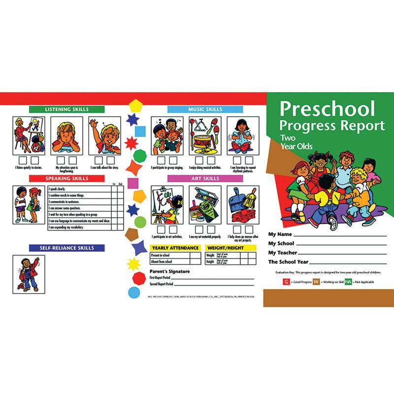 PROGRESS REPORTS PK 10-PK 2 YEAR