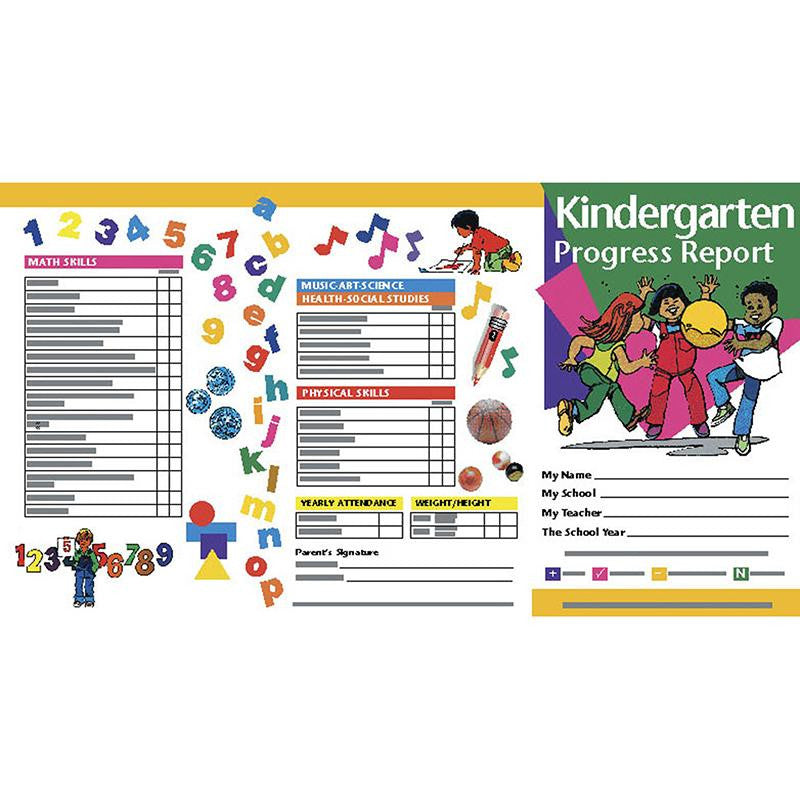 KINDERGARTEN PROGRESS REPORTS 10-PK