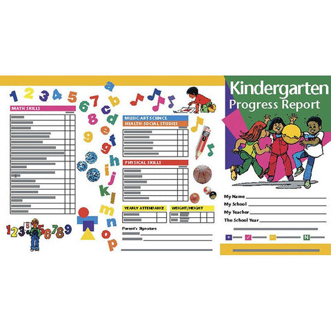 KINDERGARTEN PROGRESS REPORTS 10-PK