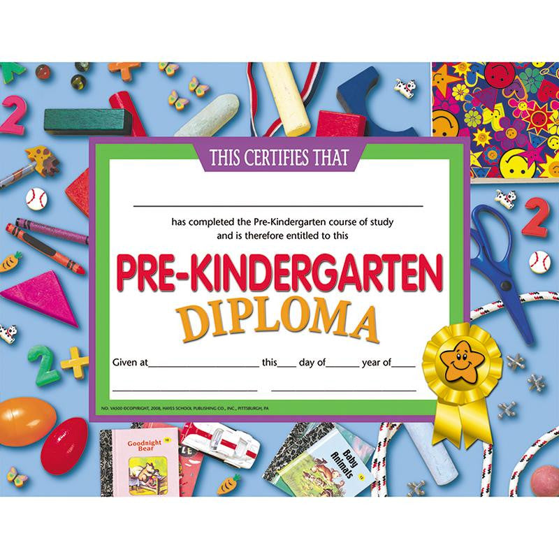 PRE-KINDERGARTEN DIPLOMA