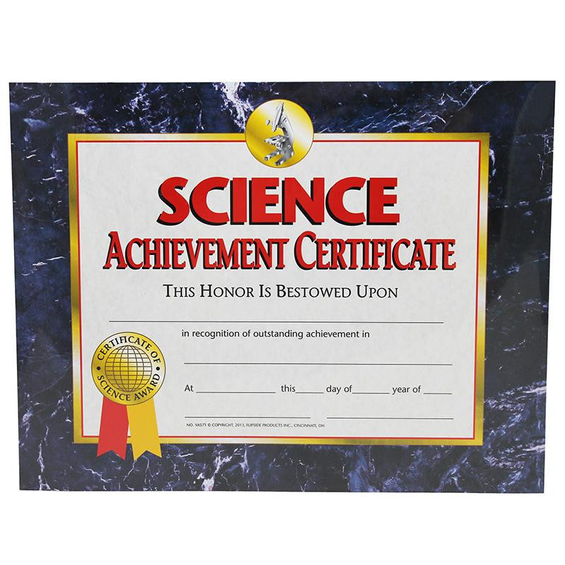 SCIENCE ACHIEVEMENT 30-PK 8.5 X 11