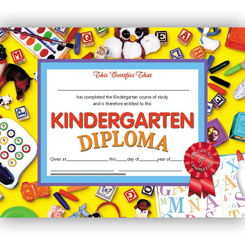 DIPLOMAS KINDERGARTEN 30-PK 8.5X11