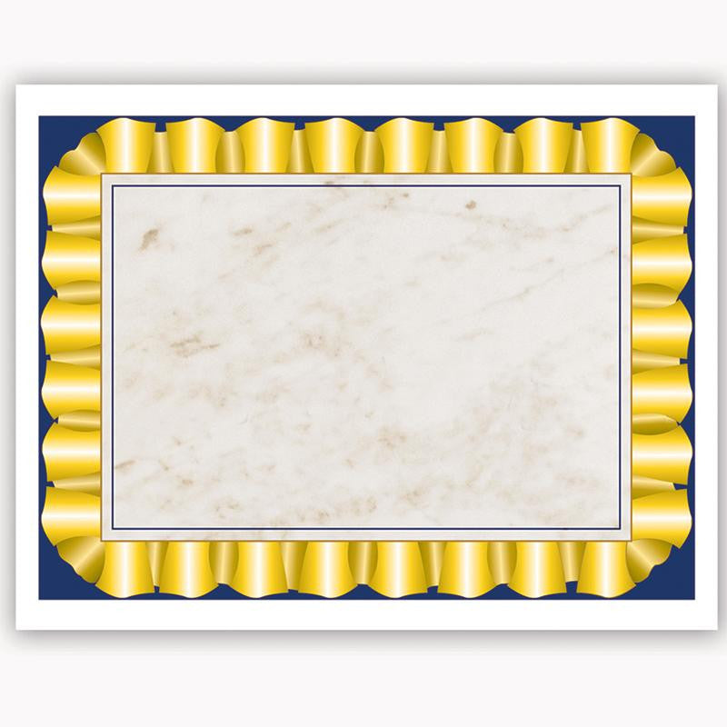 GOLD RIBBON CERTIFICATE BORDER