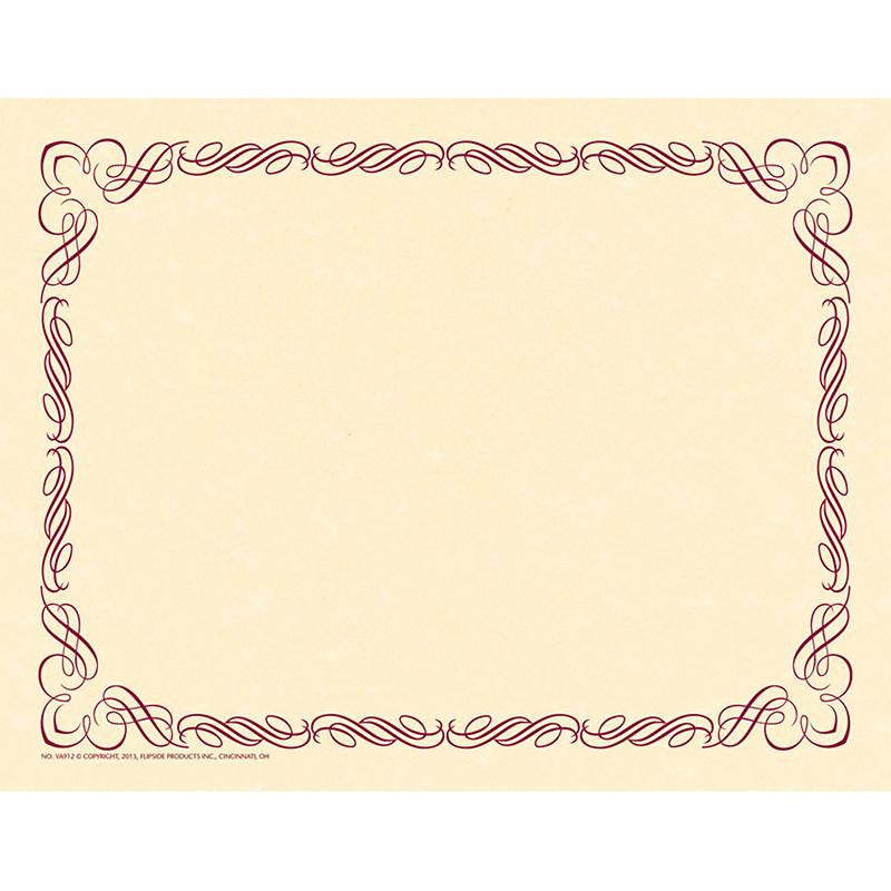 ARABESQUE BORDER PAPER PLUM