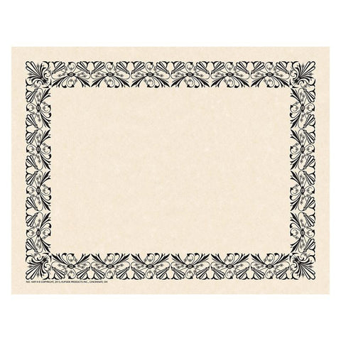 ART DECO BORDER PAPER BLACK