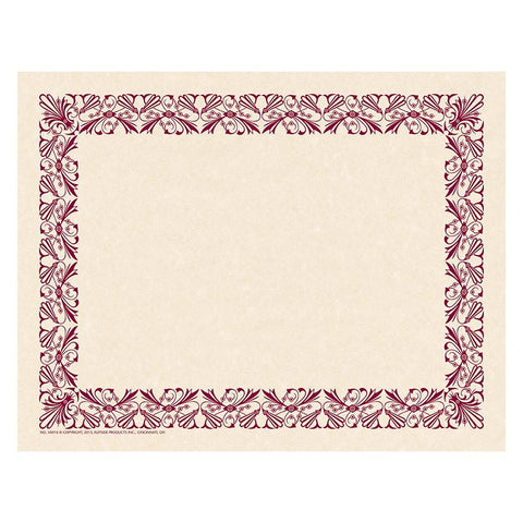 ART DECO BORDER PAPER PLUM