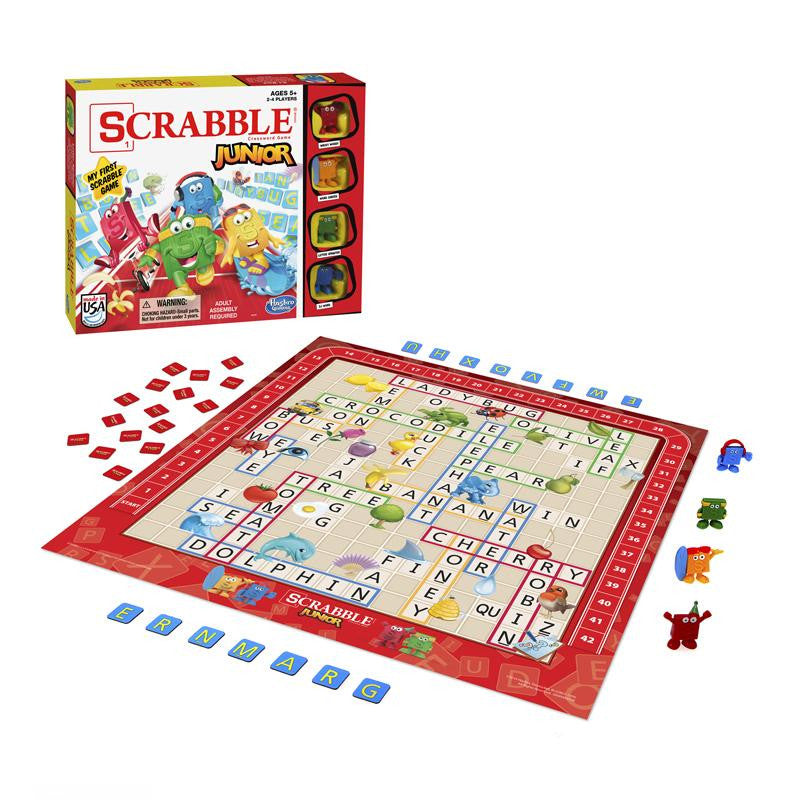 SCRABBLE JUNIOR BRAND CROSSWORD