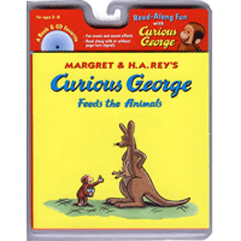 CURIOUS GEORGE FEEDS THE ANIMALS