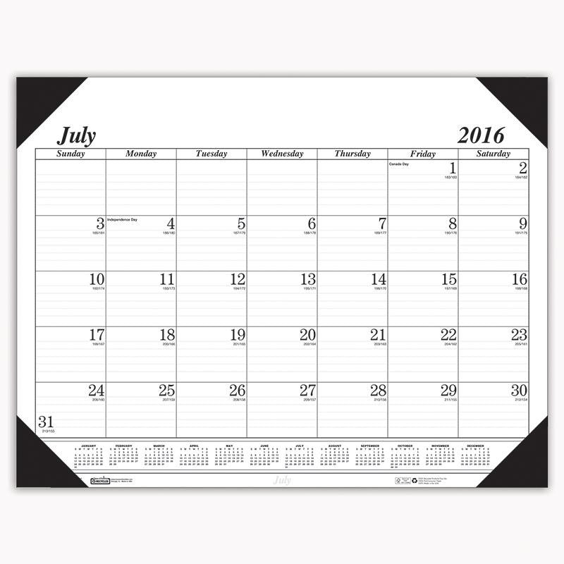 ACADEMIC ECONOMY DESK PAD 14-MONTH