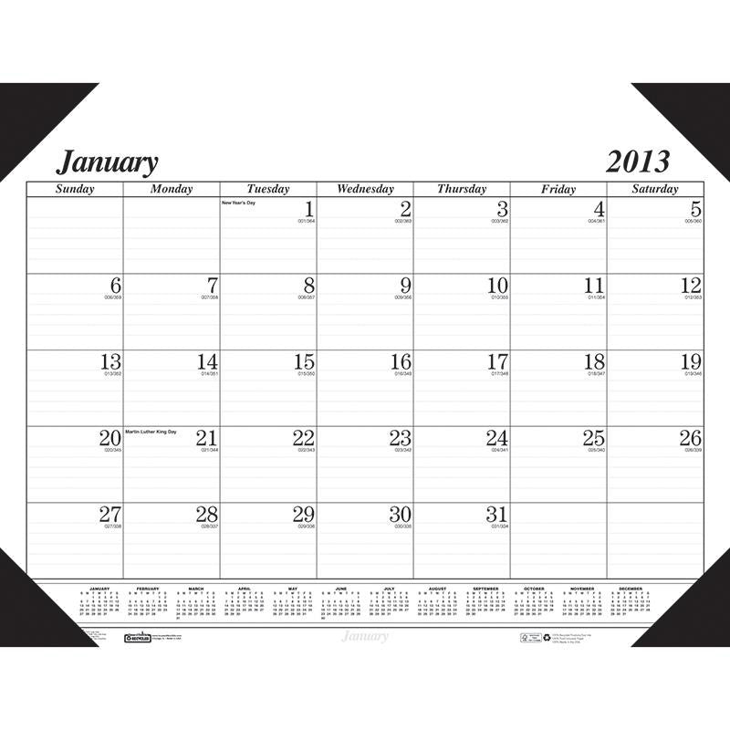 ACADEMIC ECONOMY DESK PAD 17-MONTH