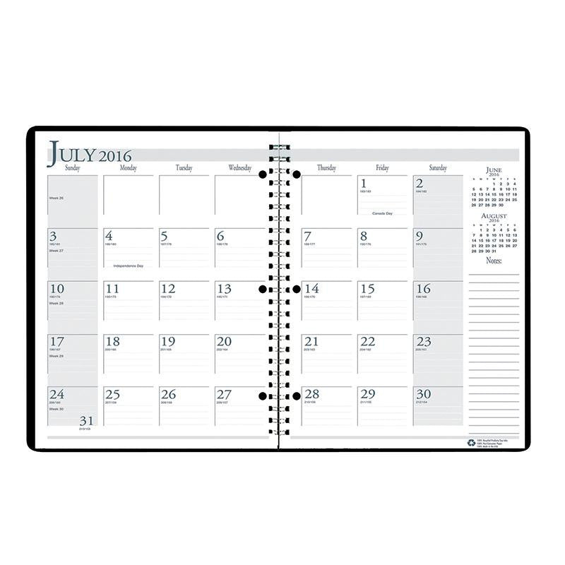 ACADEMIC MONTHLY PLANNER 8 1-2 X 11