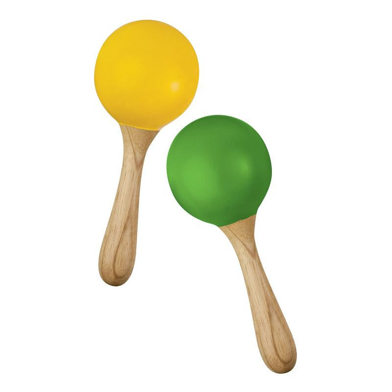 GREEN TONES EGG MARACAS