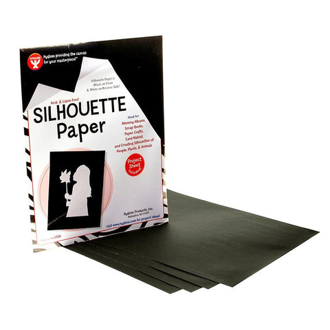 SILHOUETTE PAPER 25 SHTS PER PK