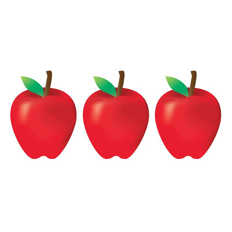 7IN RED APPLES ACCENTS