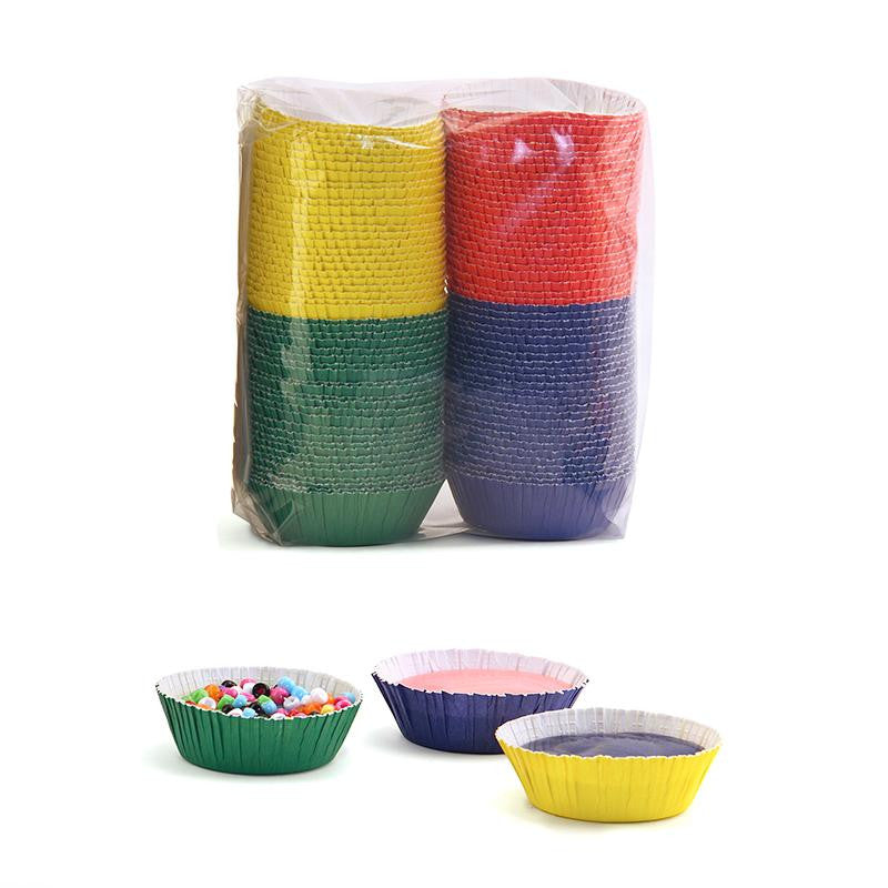 CRAFT CUPS COLORED PACK OF 100