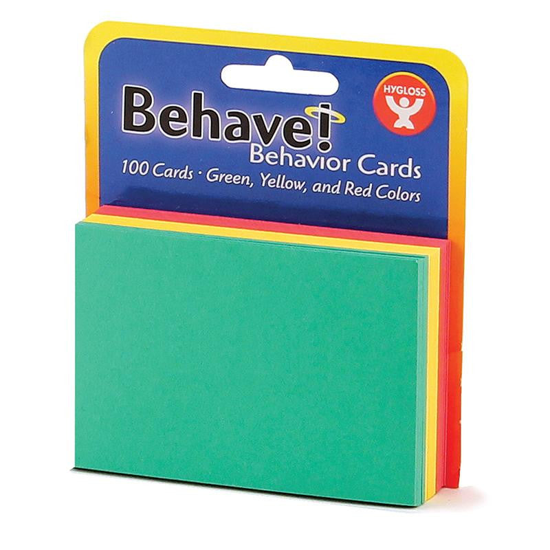 BEHAVIOR CARDS 2X3 100PK