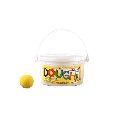 DAZZLIN DOUGH YELLOW 3 LB TUB