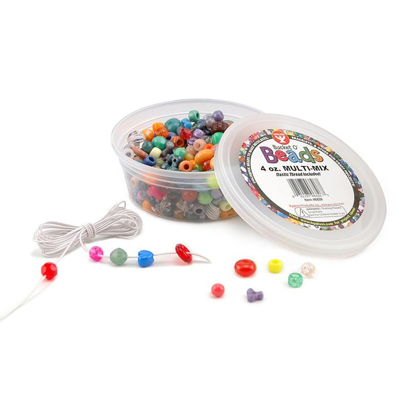 BUCKET O BEADS 4OZ MULTI-MIX