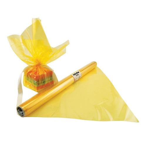 CELLO WRAP ROLL YELLOW