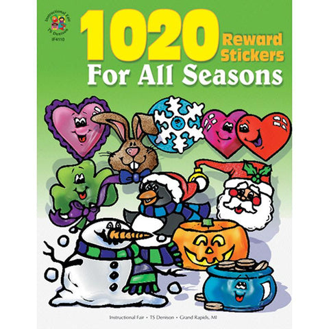 STICKER BOOK FOR ALL SEASONS 1020PK