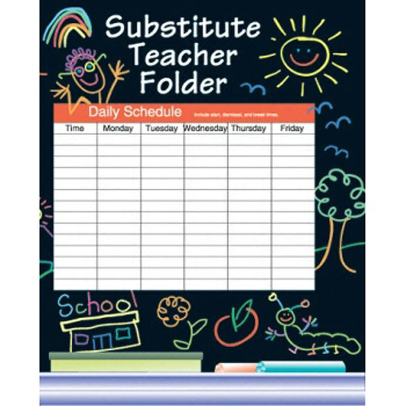 SUBSTITUTE FOLDER ELEM KID 24-PK