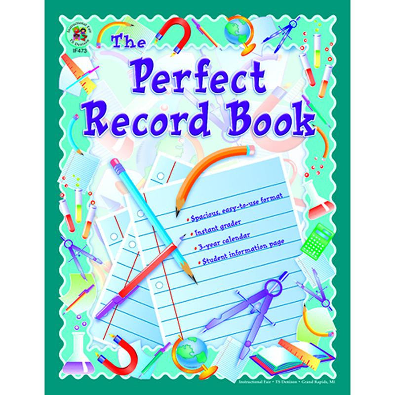 THE PERFECT RECORD BOOK 8 X 11