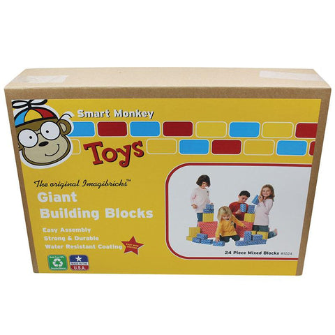 IMAGIBRICKS GIANT BUILDING 24PC SET