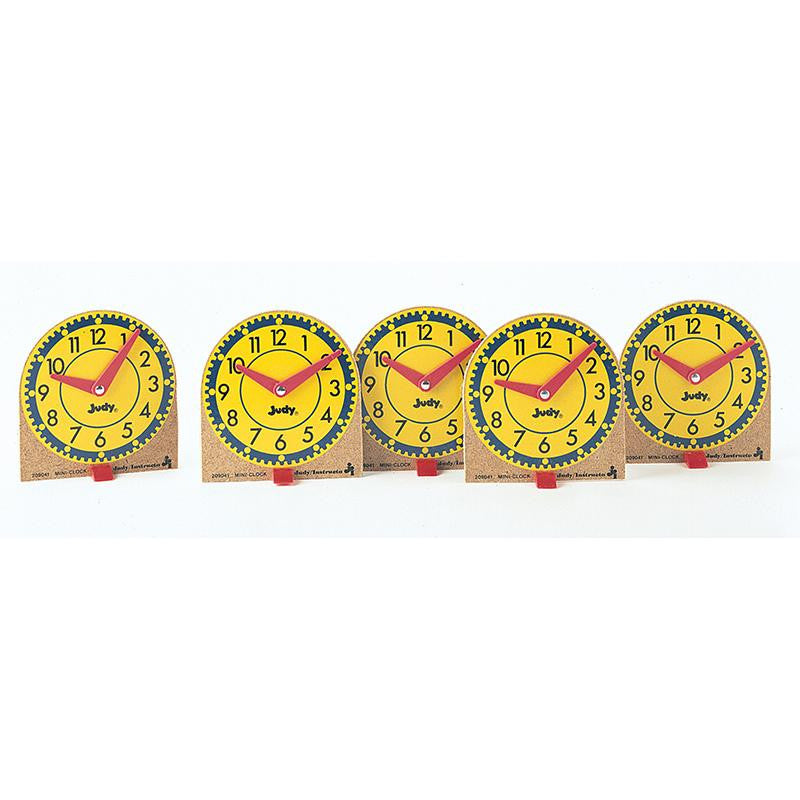 ORIGINAL MINI CLOCKS 12-PK WOOD