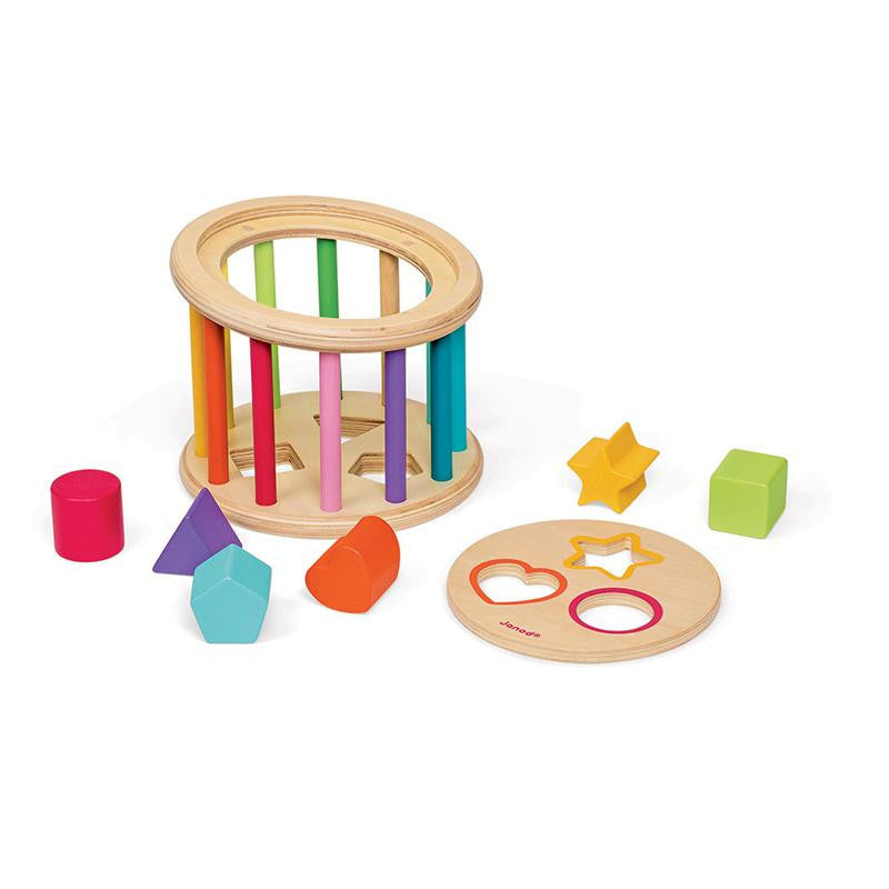 SHAPE SORTER ROLLING DRUM