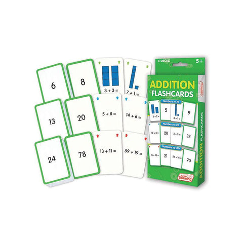 ADDITION FLASH CARDS