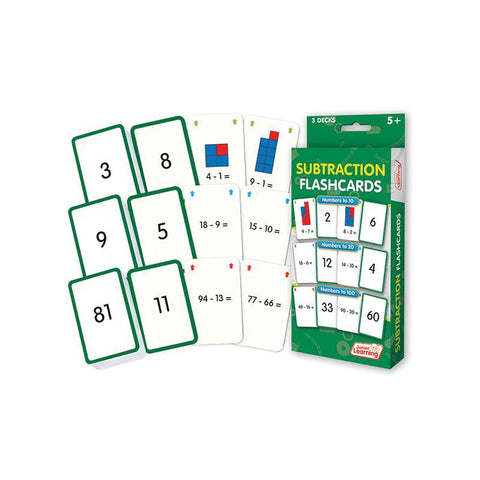 SUBTRACTION FLASH CARDS