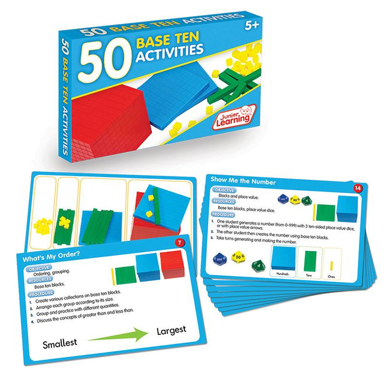 50 BASE TEN ACTIVITIES