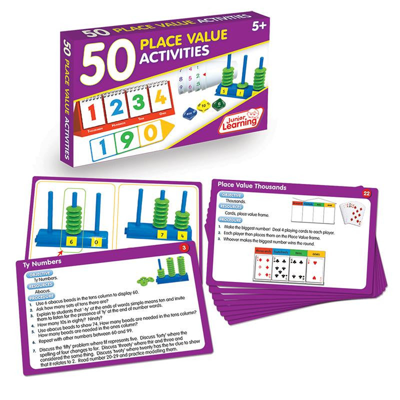 50 PLACE VALUE ACTIVITIES