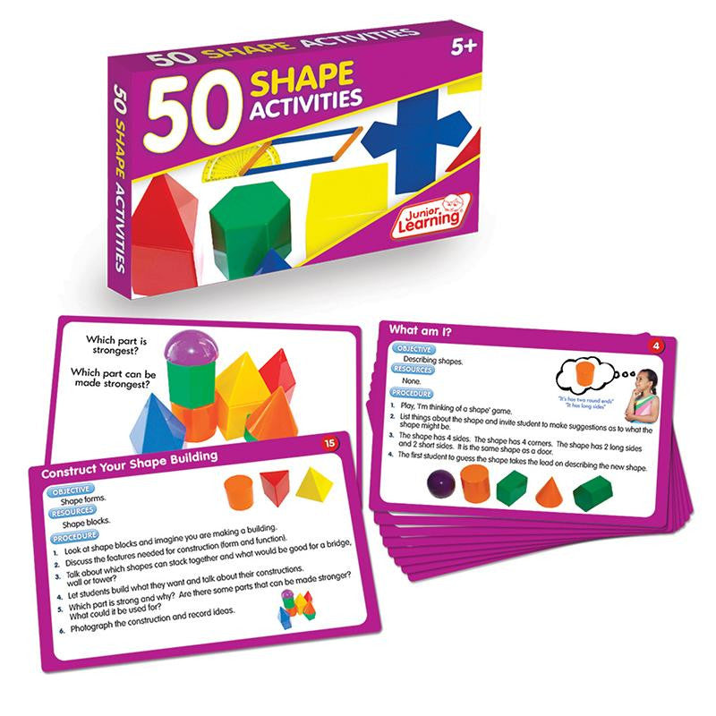 50 SHAPE ACTIVITIES