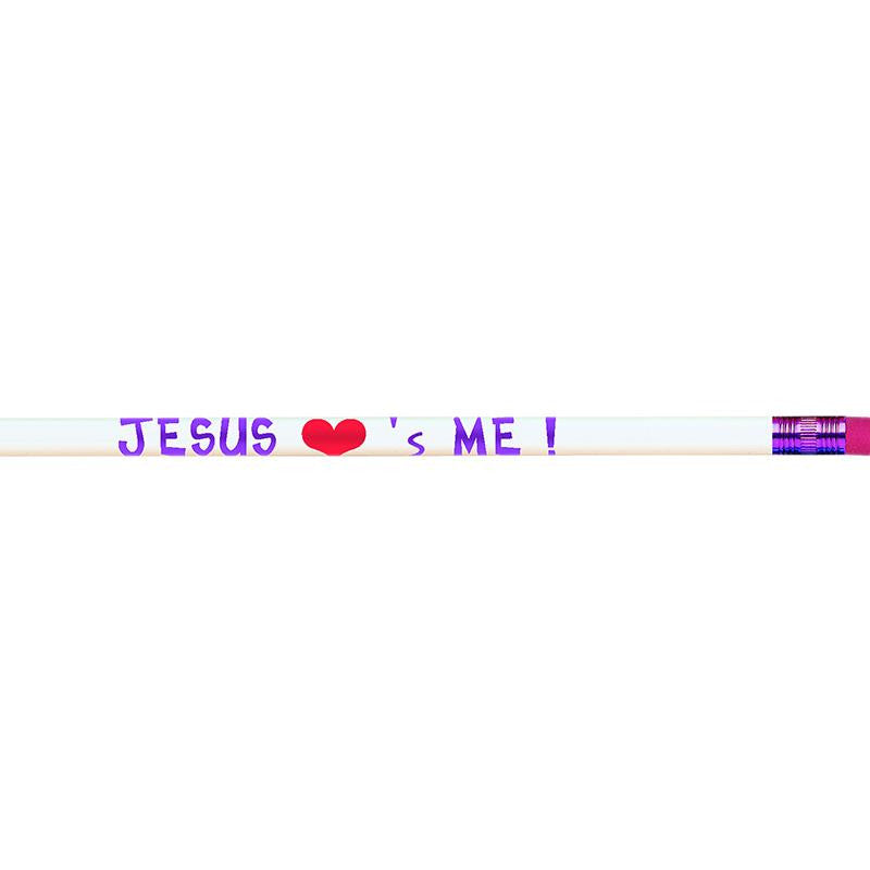 JESUS LOVES ME PENCILS DOZEN