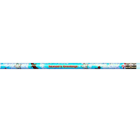 PENCILS SEASONS GREETINGS BL 12-PK