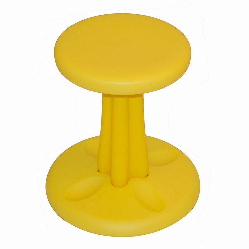 KIDS KORE WOBBLE CHAIR 14IN YELLOW