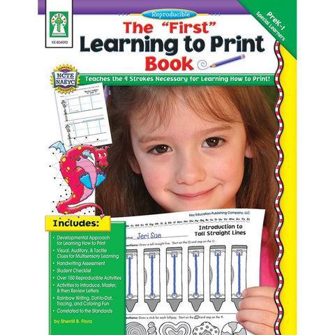 THE FIRST LEARNING TO PRINT BOOK GR