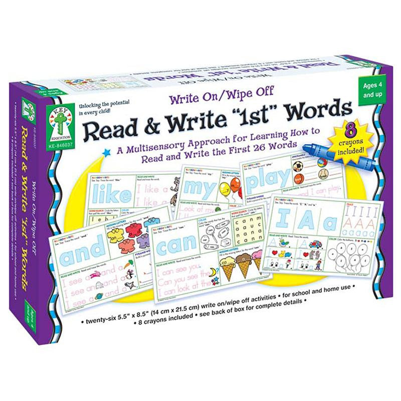 WRITE ON-WIPE OFF READ & WRITE 1ST