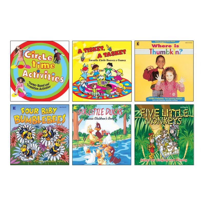 EARLY LEARNING FUN CD SET OF 6