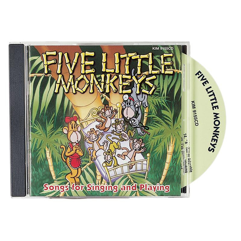 FIVE LITTLE MONKEYS CD