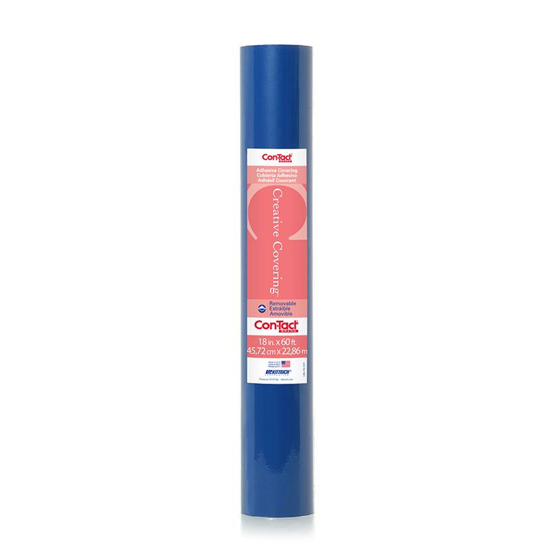 CONTACT ADHESIVE ROLL ROYAL BLUE