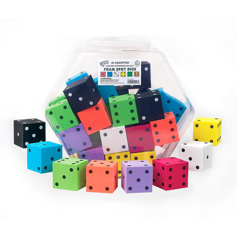 2IN FOAM DOT DICE 36-TUB