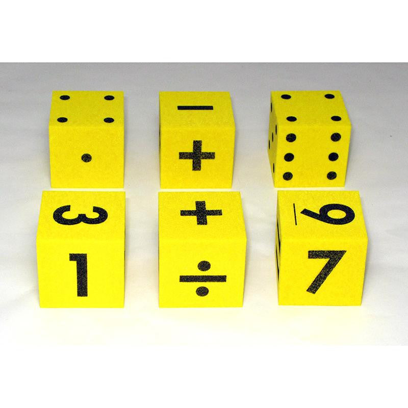 FOAM DICE 2 SET OF 6