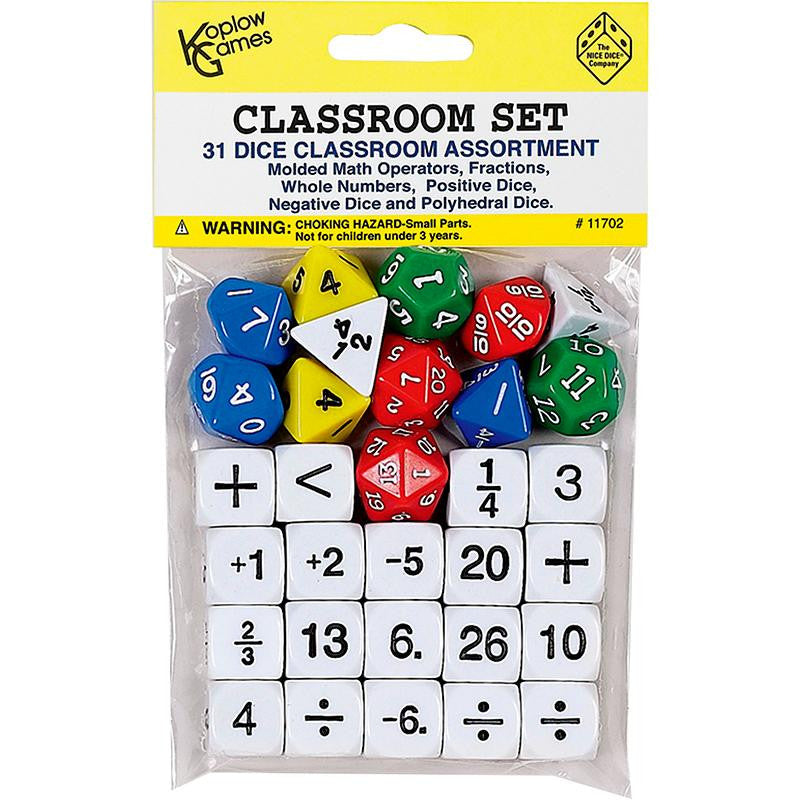 CLASSROOM DICE SET