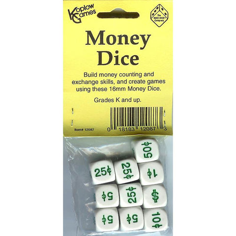 MONEY DICE SET OF 10