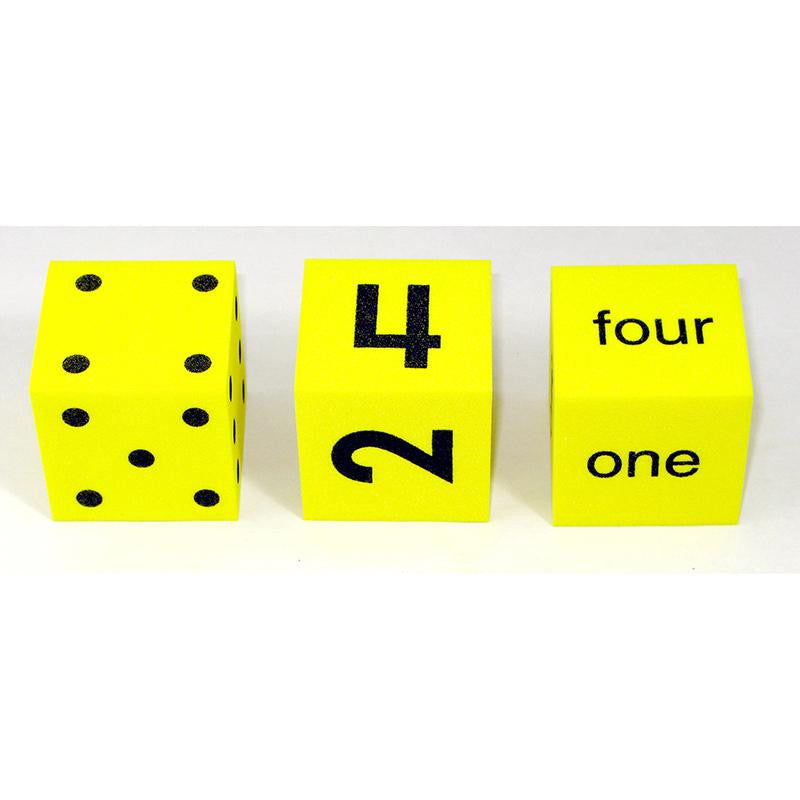 SPOT WORD NUMBER DICE SET OF 3