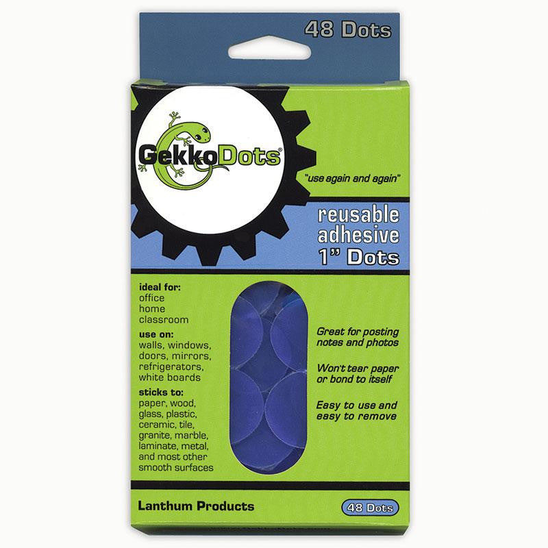 GEKKODOTS REUSABLE ADHESIVE DOTS 48