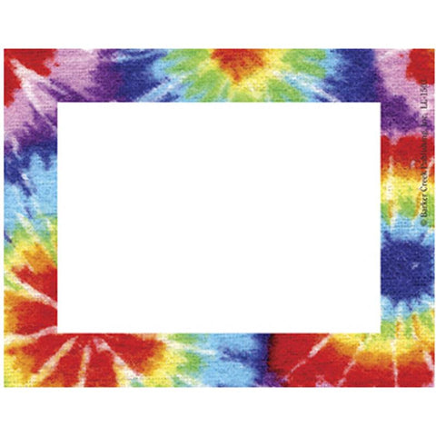 REMEMBER ME NAME TAGS TIE DYE