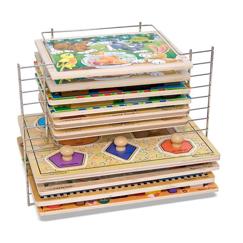 DELUXE WIRE PUZZLE RACK